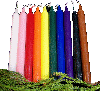Decorative and Colorful Candles