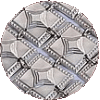 Diamond-Pyramid Square Sterling Silver Atarah
