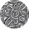 Woven Braided Geflochtene Atarah Diamond-Design
