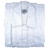 Lace Kittel with Light Herringbone Cotton - 91090