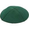 Emerald Suede Kippah - Solid