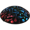 Guitars Suede Kippah - Metallic Embossed (Multi/Gold/Silver/Black/Blue/Red)