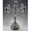 Five-Branch Silverplated Candelabra - 5-Lite