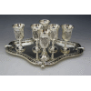 Grape 6-Pc Liqueur Set with tray - Silverplated