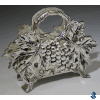Grape Silver-Plated Napkin Holder