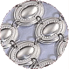 Oval Mirror Sterling Silver Atarah - MR-40