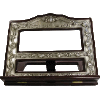 Tabletop Silver-Plated Shtender