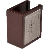 Wood and Pewter Matchbox - 10074