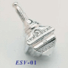 Electroformed Sterling Silver Dreidel - ESV-01
