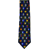 Silk Dreidel Necktie by Jessica Sporn