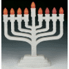 Plastic Electric Menorah - Knesset