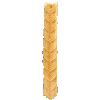 Hand-Braided Havdalah Candle 26