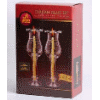 Chuppah Glass Set with Free Candles