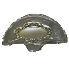 Crystal and Sterling Silver Napkin Holder - 800012