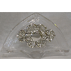 Crystal and Sterling Silver Napkin Holder - 800013