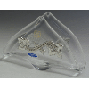 Crystal and Sterling Silver Napkin Holder - 800111