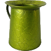 Green Puzzle Decorative Tin Washing Cup