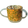 Green and Orange Seeds Ronit Acrylic Washing Cup