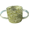 Green Lentil and Rice Seeds Ronit Acrylic Washing Cup