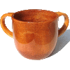 Coffee Solid Ronit Iridescent Acrylic Washing Cup
