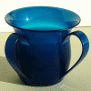 Blue Unbreakable Washing Cup by Ronit Akavia