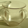 Clear Unbreakable Washing Cup by Ronit Akavia