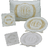Pesach 3-Piece Brocade Seder Textile Linen Set - PSB-330