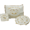 Cups 3-Piece Pesach Brocade Seder Textile Linen Set - PSB-525