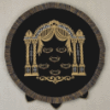 Double-Pillar Arch Velvet Pesach Seder Matzah Cover - MCV750