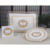 Quilted Gold PESACH 3-Piece Brocade Seder Set - PSB800G