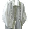 Grape Applique Kittel 50150  with Silver Geflochtene Atara Jewels