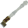 Burgundy Acrylic Shabbat Challah Knife
