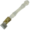 Pearl and Gold Acrylic Shabbat Challah Knife