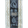 Blue Large Glass Match Box by Lily Art