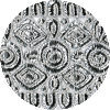 Woven Braided Geflochtene Atarah Circled Buttons Design