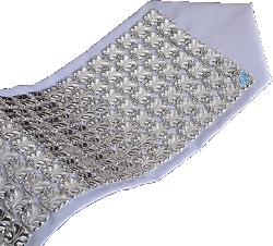 Traditional Medium Leaf Square Sterling Silver Atarah -D70