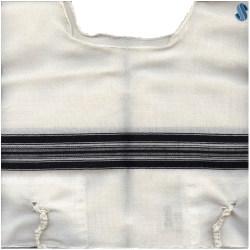 Wool Arba Kanfot for Chabad Adults - With Silk Corners
