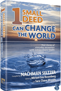 One Small Deed Can Change The World by Nachman Seltzer
