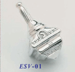 Electroformed Sterling Silver Dreidel - ESV-01