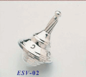 Electroformed Sterling Silver Dreidel - ESV-02