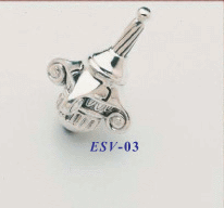 Electroformed Sterling Silver Dreidel - ESV-03