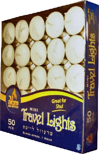 Mini Travel Lights 1-Hour 50-Pack