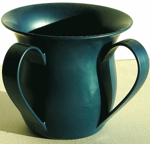 Blue-Green Unbreakable Washing Cup by Ronit Akavia