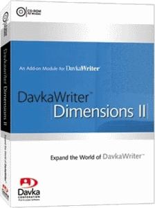DavkaWriter Dimensions II