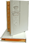 White Leatherette Cover