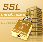 SSL Certificates Secured 128-Bit Encryption
